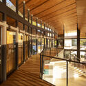 Wave House / LSD Architects - Interior Photography, Windows, Beam, Handrail